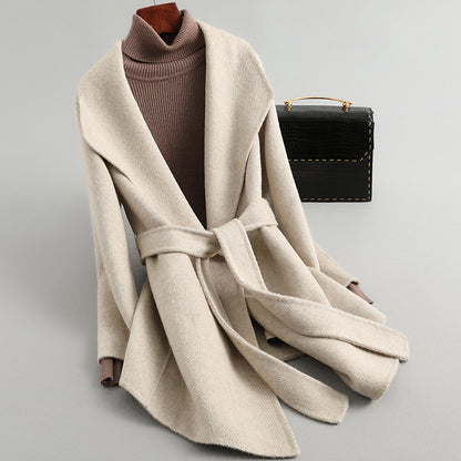 New Coat Double-faced Wool Womens