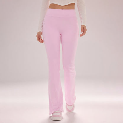 Stretchy Figure-flattering Flared Pants