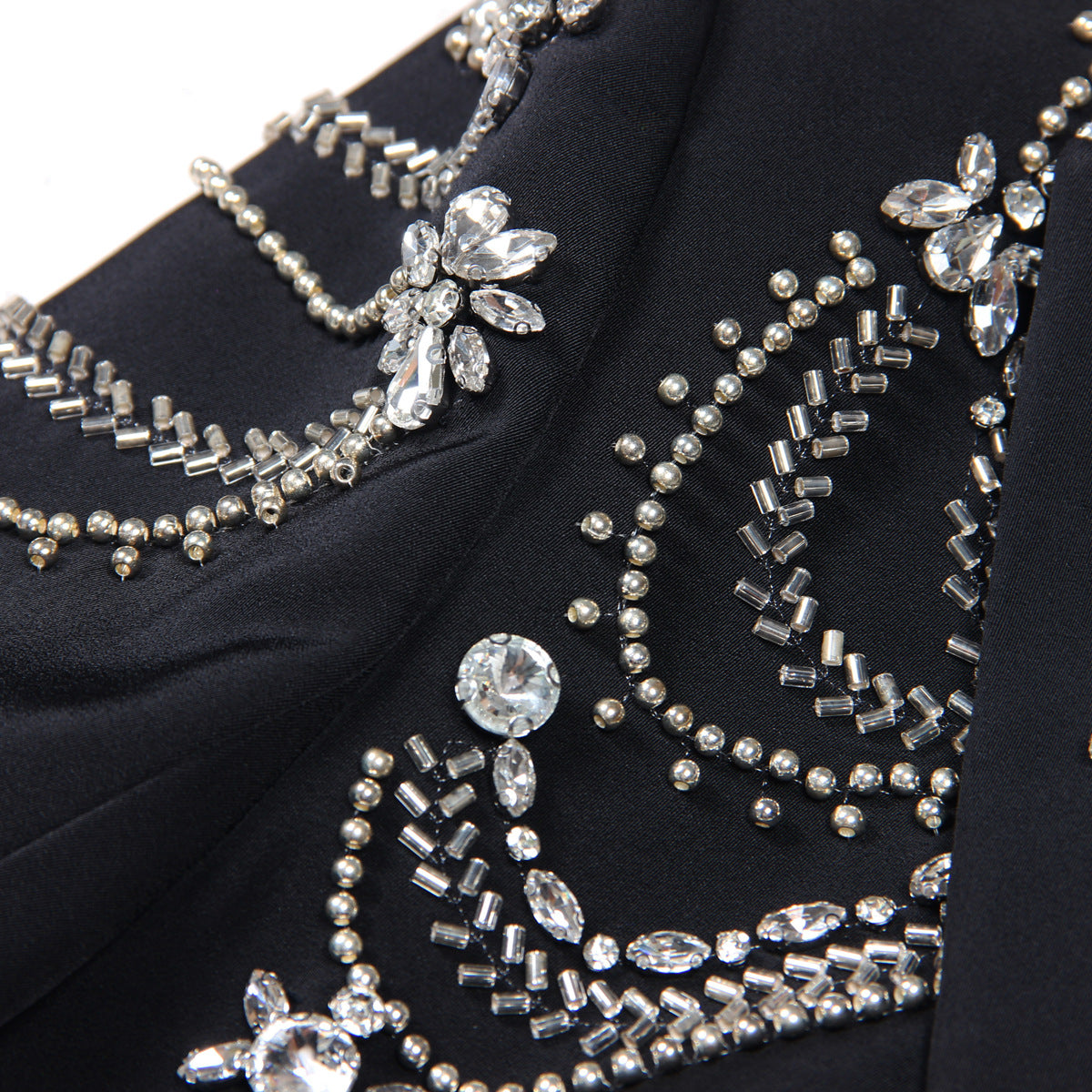 New European And American-style Heavy-Detailed Beaded Blazer Office Commute Top Womens Suit Jacket